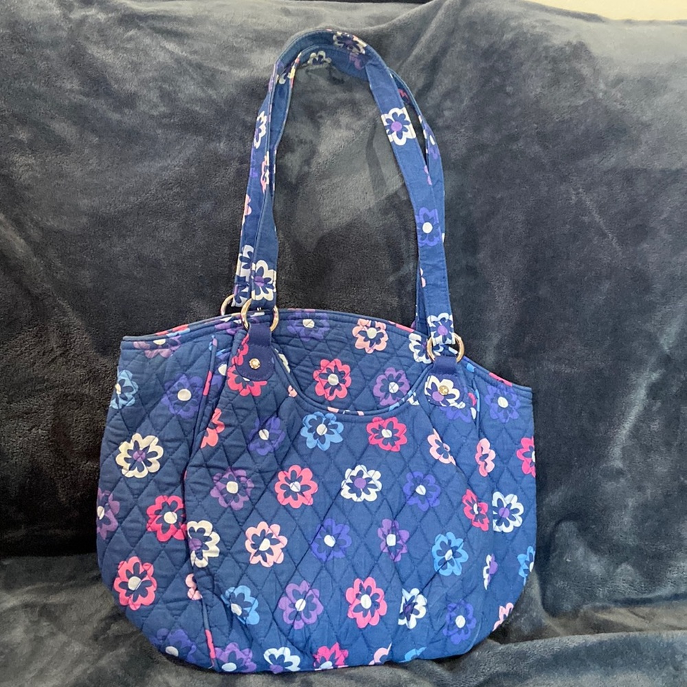 Vera Bradley Glenna Purse in Ellie Flowers Pattern